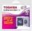 TOSHIBA MicroSDHC 16 GB Class-4 + adapter