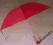 Wittchen czerwony damski parasol Pa-7-119