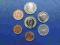 Jamajka zestaw menniczy 7 monet UNC Bimetal