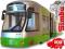 TRAMWAJ MIEJSKI ZIELONY CITY LINER DICKIE