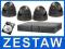MONITORING NA 4 KAMERY ZEWNĘTRZNE IR 520 TVL BCS