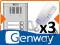 DOMOFON 3 RODZINNY GENWAY KOMPLET 3-RODZINNY