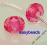 Bizuteria modulowa PINK 4 KORALIKI MODULOWE a56