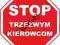 naklejka STOP TRZEŹWYM KIEROWCOM naklejki