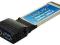 Karta Express Card 2x USB 3.0 LogiLink PC0055 WAWA