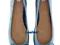 H&M__PIĘKNE BALERINKI MORSKIE rozmiar 40_uk6,5
