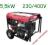 AGREGAT PRADOWÓRCZY GENERATOR 5,5KW 230/400V RATY