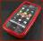 Pokrowiec Gel Skin NOKIA 5230 / 5800 czerwony