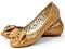 ButyLakierowanebalerinki kokardka mj372camel 38 sk