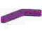 36629 Purple Technic, Liftarm 1 x 9 Bent (6 - 4)