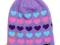 Neff Czapka Zimowa Damska Amor Purple w serca hit