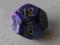 K 12 @ LIFE COUNTER CHESSEX PURPLE w/gold LUSTROUS