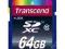 Karta pamięci SDXC 64gb transcend klasa 10 class10