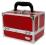 KUFER KUFEREK KOSMETYCZKA TOREBKA PREZENT RED B097