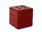 Pufa Kare Design GELATERIA RED 30 x 30 cm