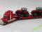 TRUCK+2x TRAKTOR MASSEY FERGUSON 1:87 SIKU 1857