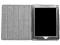 Etui skórzane Bludot czarno szare iPad2