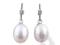 Srebrne kolczyki z perłą, perły srebro E1803S