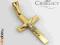 Piękny Złoty Krzyżyk ZOBACZ WARTO  AlleZloto_pl