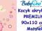 BabyOno Kocyk akrylowy PREMIUM 90x110 cm - Motylek