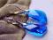 Kolczyki Wing Swarovski Crystal CAPRI BLUE NOWOSĆ