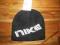 NIKE USA CZAPKA CZARNA BIALE LOGO 100% ACRYLIC