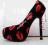 Yves Saint Laurent Red Lip Pumps