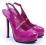 Yves Saint Laurent Fuschia Slingback