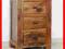 komoda szuflada drewno akacja szafka seria GURU