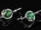 Prześliczne Kolczyki!!! Malachit!!! nugatto_pl