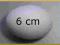 6cm Jajka JAJA Styropianowe  6 cm komplet 10sztuk