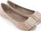 LAKIEROWANE BALERINKI CIEMNY BEZ MELISKI 40 00224