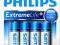 PHILIPS EXTREME LIFE R6 AA BATERIE Alkaliczne 4szt