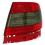 LAMPY DIODOWE AUDI A4 95- CLEAR RED BLACK LED DEPO