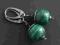 ### MALACHIT  ### ZIELONE OCZY MASZ ### KOLCZYKI