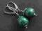 ### MALACHIT  ### ZIELONE OCZY MASZ ### KOLCZYKI