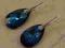 SWAROVSKI MIGDAL BERMUDA BLUE 22 KOLCZYKI SREBRO