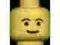 3626bp05 Yellow Minifig, Head Male Standard Grin