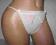 STRINGI LIMAR SEXY MGIEŁKA S BIAŁE SUPER CENA