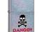 ZIPPO Danger Skull 1973 NOWA! KURIER ! Warszawa
