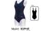 Kostium AQUA-SPEED SOPHIE z miskami XXXXXL(50)