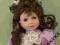 ALBERON DOLLS MOLLY 35 cm piękna lalka porcelanowa