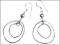Srebrne kolczyki -mk849-