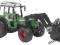 BRUDER 02101 TRAKTOR FENDT 209S Z ŁADOWACZEM