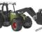 BRUDER 02111 TRAKTOR CLAAS NECTIS Z ŁADOWACZEM