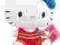 Maskotka Hello Kitty 15cm Sanrio czerwona