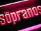 Reklama Neon THE SOPRANOS szyld prezenter led