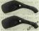 CZARNE LUSTERKA MP331 SKUTER APRILIA SR 50cm3 8MM