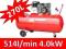 KOMPRESOR SPRĘŻARKA 270L KUPCZYK GG 610 B 4900 B