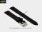 pasek do zegarka 16 mm DILOY SL1F.16.1 CZARNY